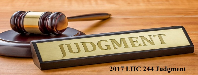 2017 LHC 244 Judgments Eden Developers Pvt Ltd Vs Govt of Punjab