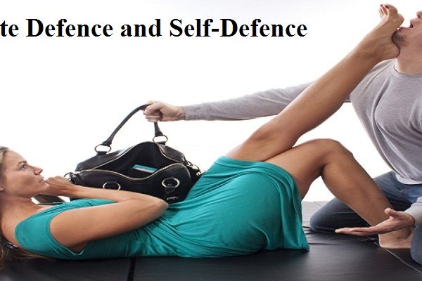Right of Private Defence and Right of Self-Defence in Law Terms