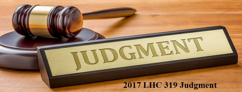 2017 LHC 319 Judgment Writ Petition For Service Promotion