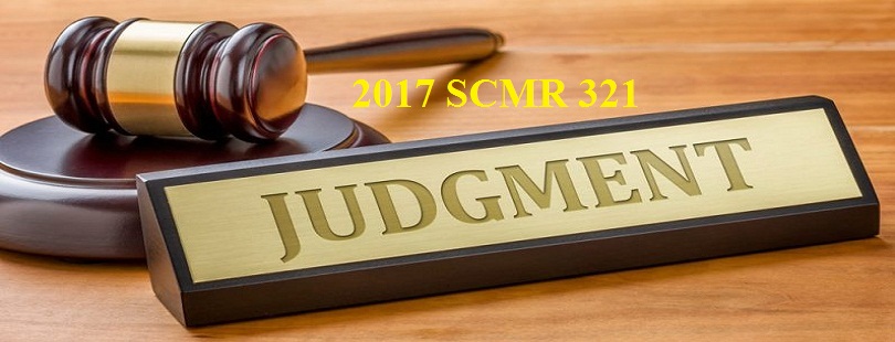 2017 SCMR 321 Judgment Execution of Decree by Family Court