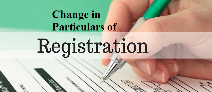 How to Change in Particulars of Registration in FBR or Iris