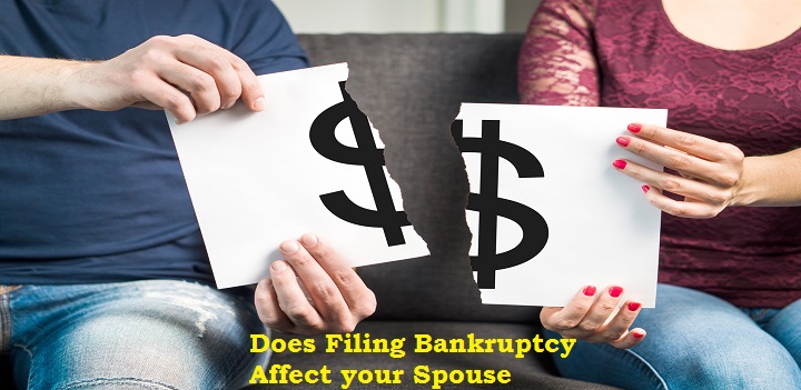 Does Filing Bankruptcy Affect your Spouse in Law